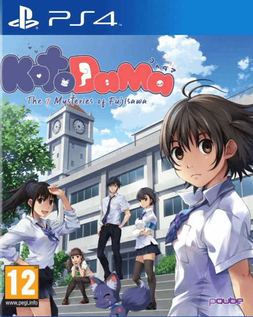 Kotodama: 7 Mysteries of Fujisawa box art for Playstation 4